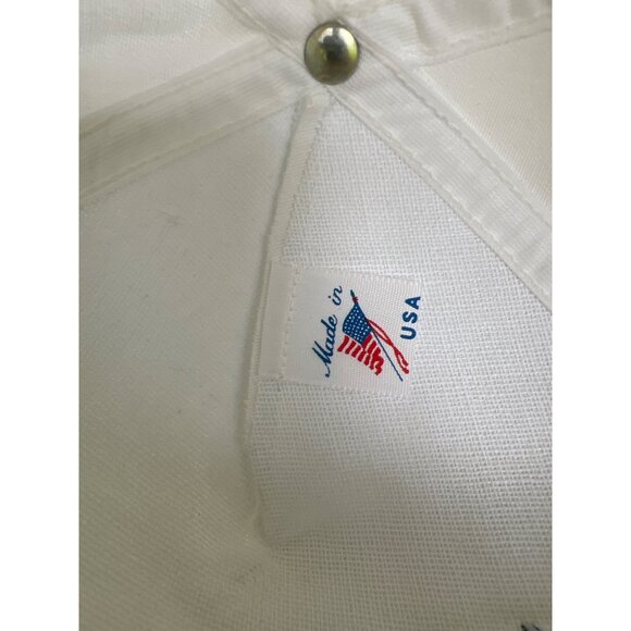 Vintage Wometco Food Service White Adjustable Snapback Hat X3 - Picture 4 of 4